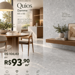 Porcelanato Quios Acetinado 83x83 - Damme