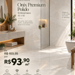 Porcelanato Onix Premium Polido 82x82 - Embramaco